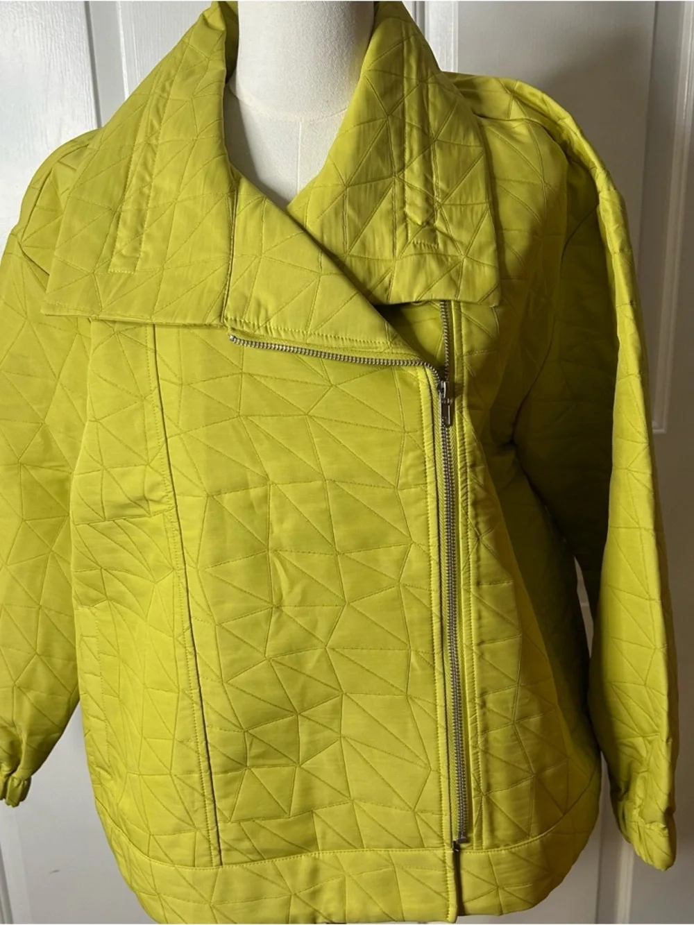 NWT WynneLayers Quilted Jacquard Spring Jacket - Picture 4 of 8